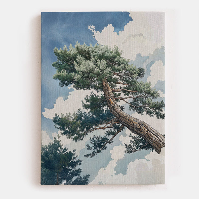 Strength Through Clouds Canvas