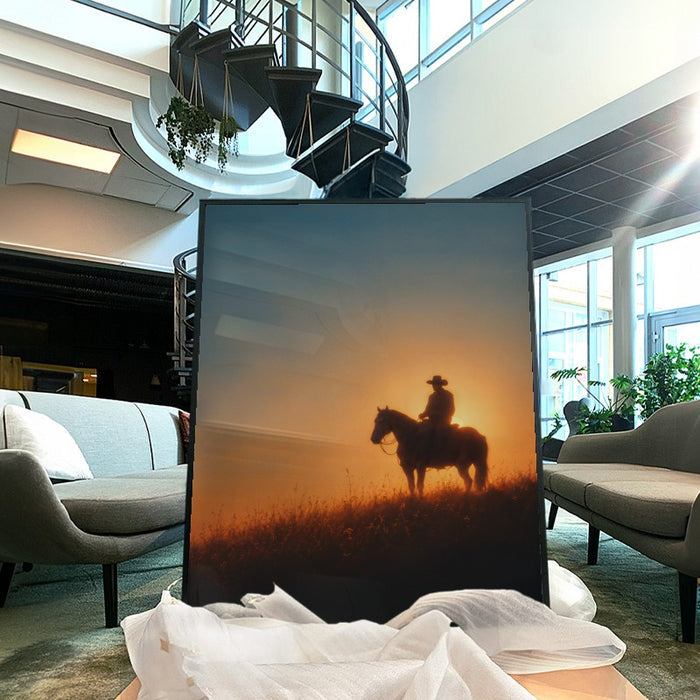 Sunset Rider — Art Print Vertical #04