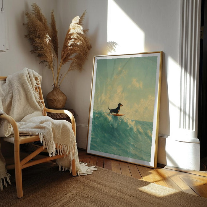 Surfs Pup — Art Print Vertical #02