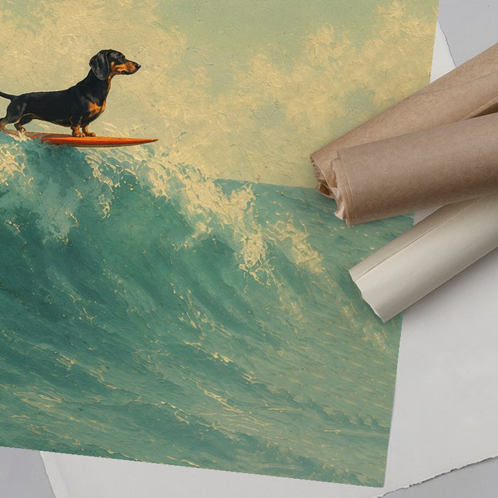 Surfs Pup — Art Print Vertical #06