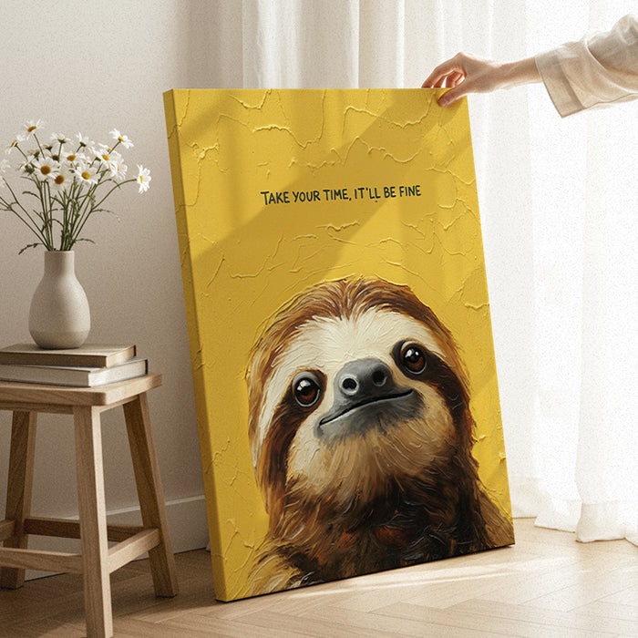 Take Your Time Canvas