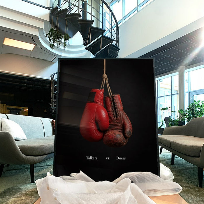 Talkers Vs Doers — Art Print Vertical #04