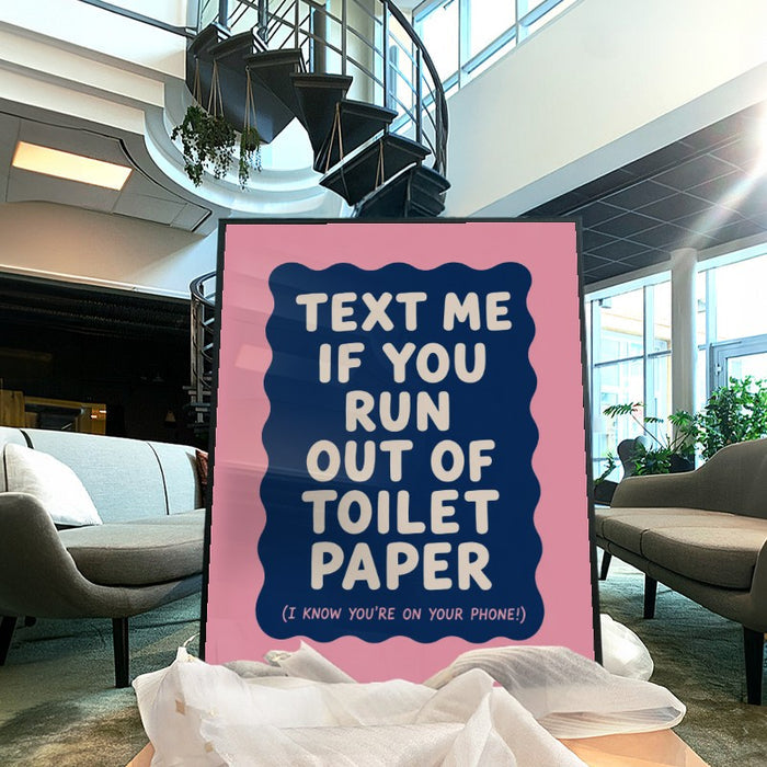 Text Me — Art Print Vertical #04