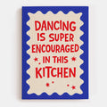 The Dancing Kitchen Canvas