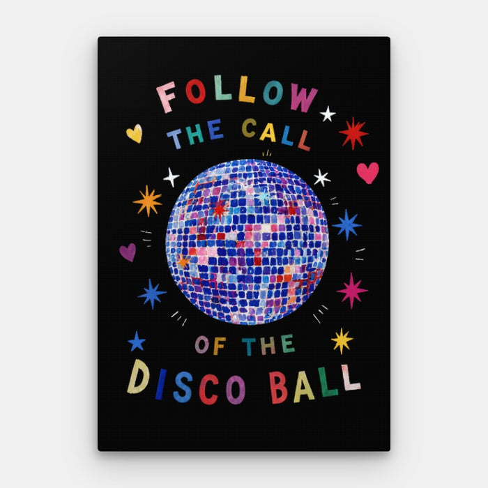 The Disco Ball Canvas — Canvas Vertical #01