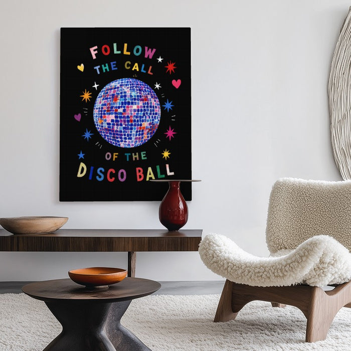 The Disco Ball Canvas — Canvas Vertical #02