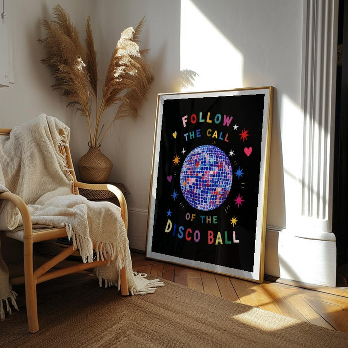 The Disco Ball — Art Print Vertical #02