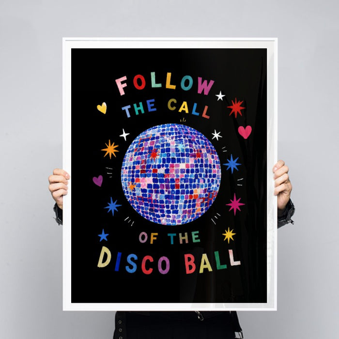 The Disco Ball — Art Print Vertical #03