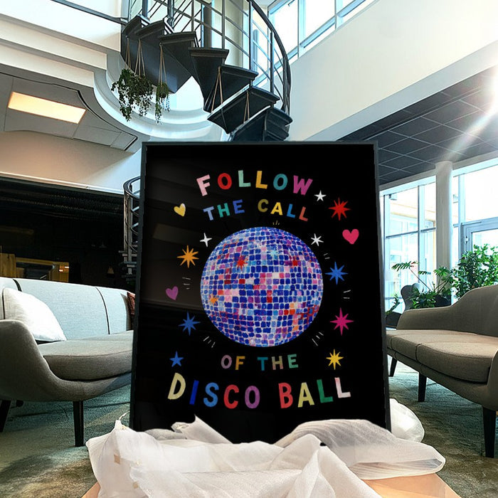 The Disco Ball — Art Print Vertical #04