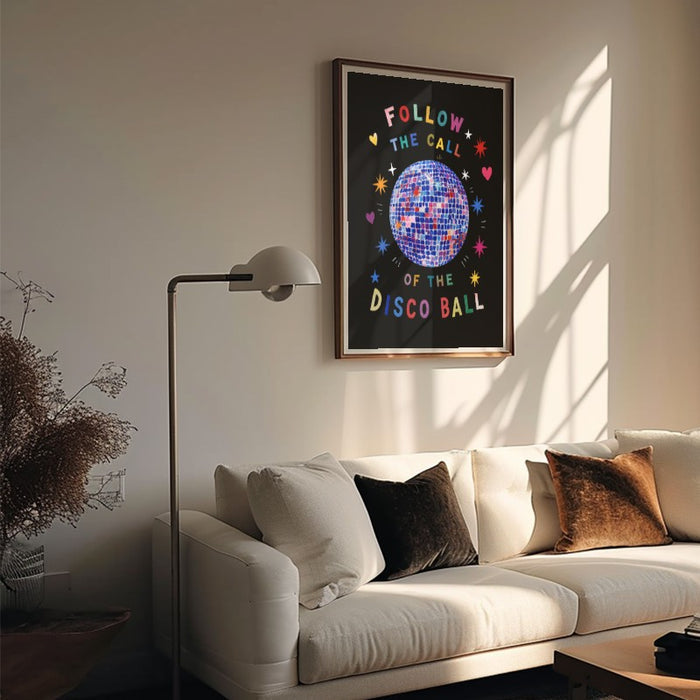 The Disco Ball — Art Print Vertical #05