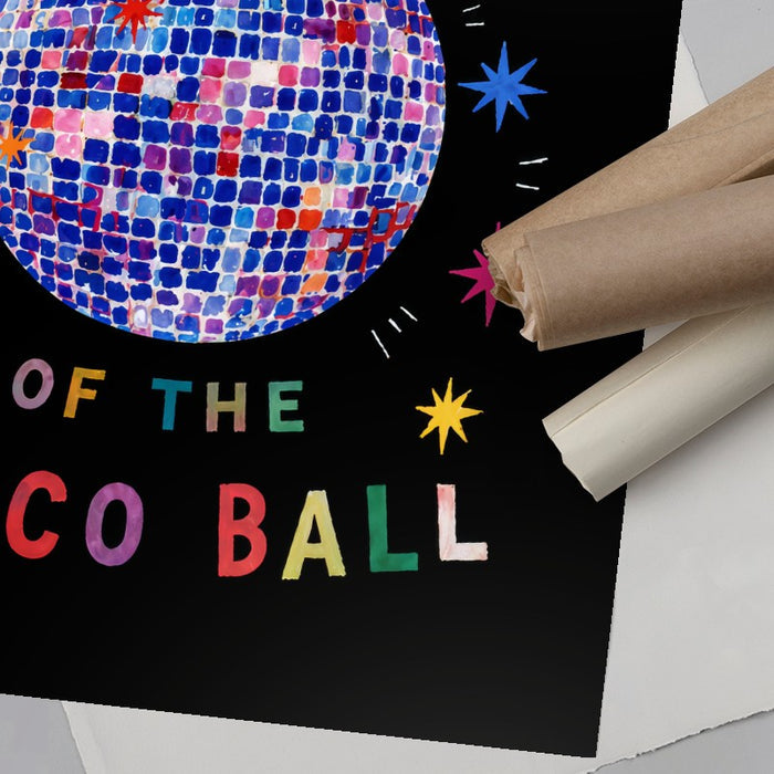 The Disco Ball — Art Print Vertical #06