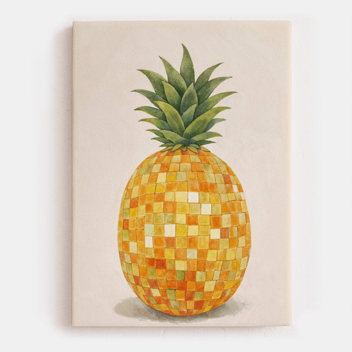 The Happy Pineapple Canvas