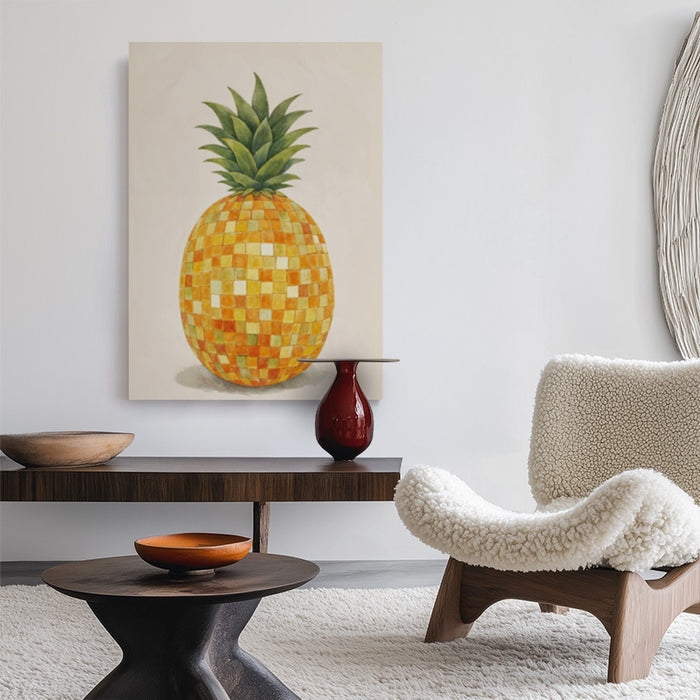 The Happy Pineapple Canvas