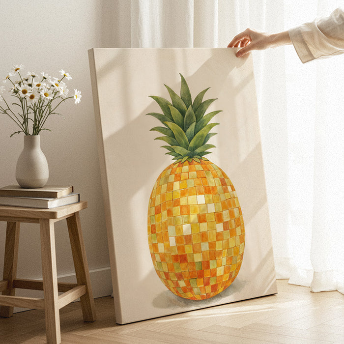 The Happy Pineapple Canvas