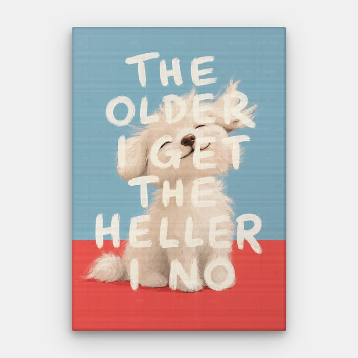 The Heller I No Canvas — Canvas Vertical #01