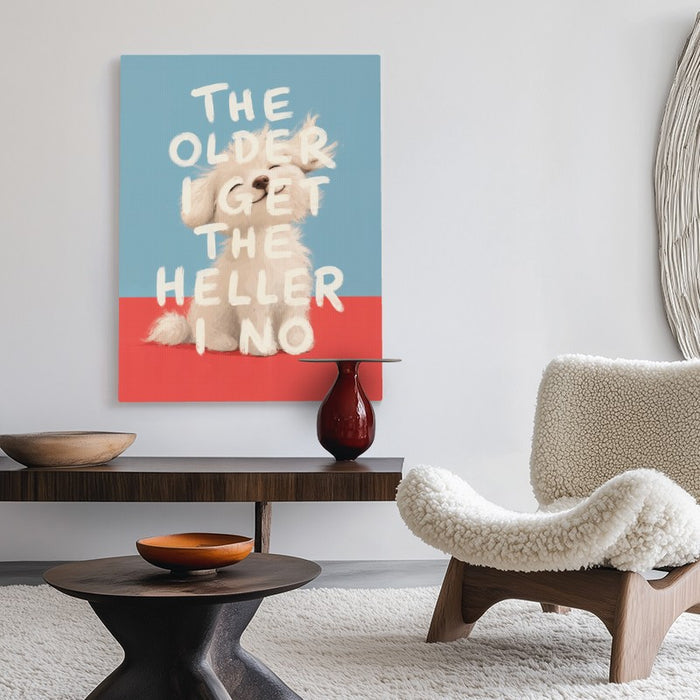 The Heller I No Canvas — Canvas Vertical #02
