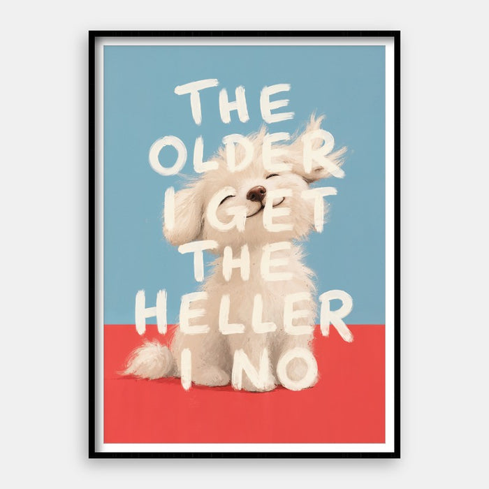 The Heller I No — Art Print Vertical #01