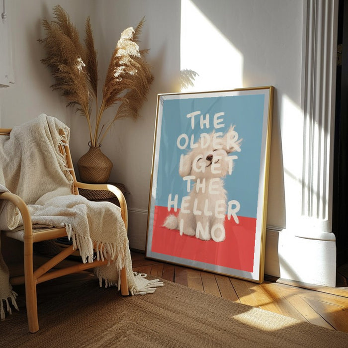 The Heller I No — Art Print Vertical #02