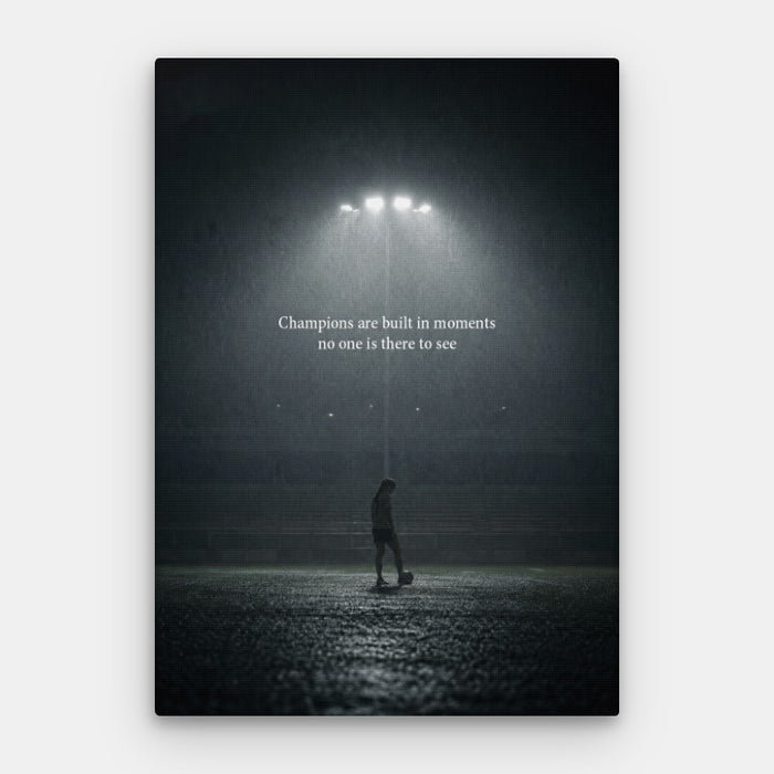 The Invisible Hours Canvas — Canvas Vertical #01