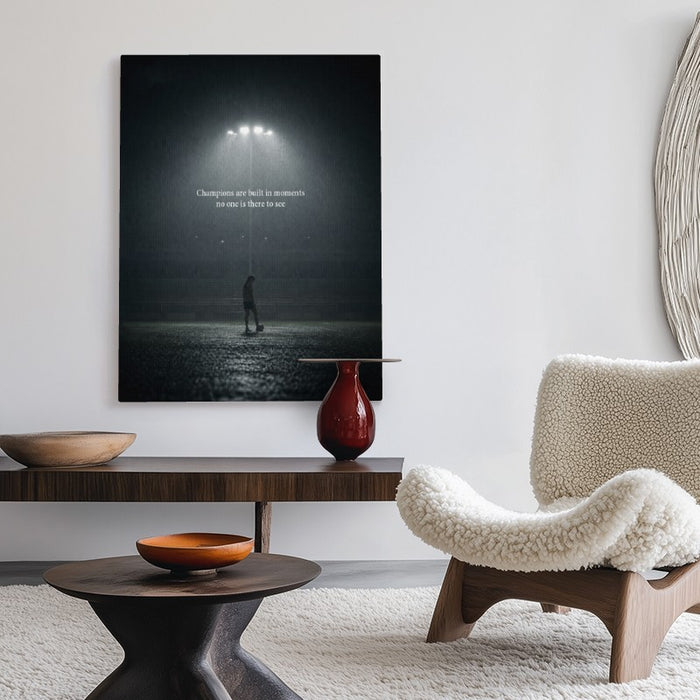 The Invisible Hours Canvas — Canvas Vertical #02