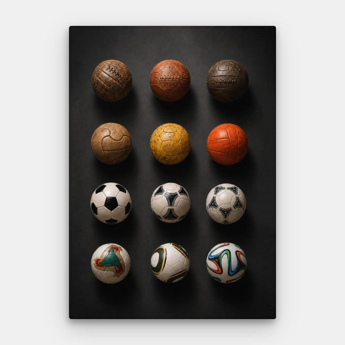 The Shape Of History Canvas — Canvas Vertical #01