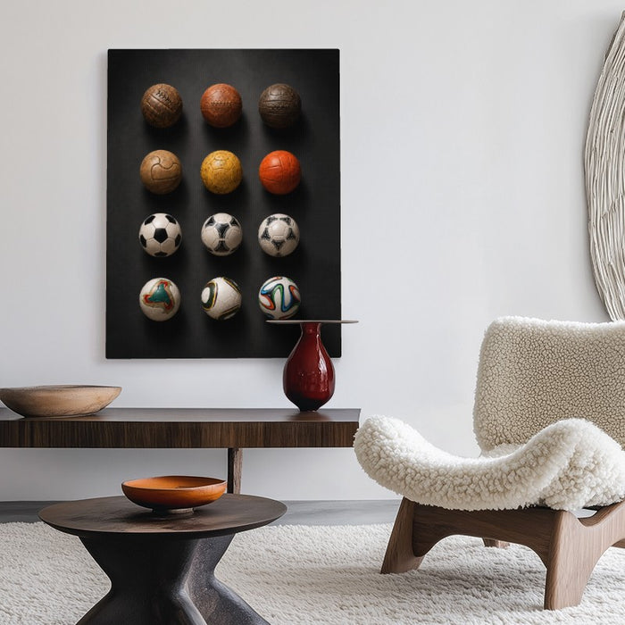 The Shape Of History Canvas — Canvas Vertical #02