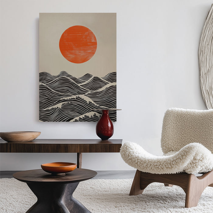 The Sun Waits Canvas