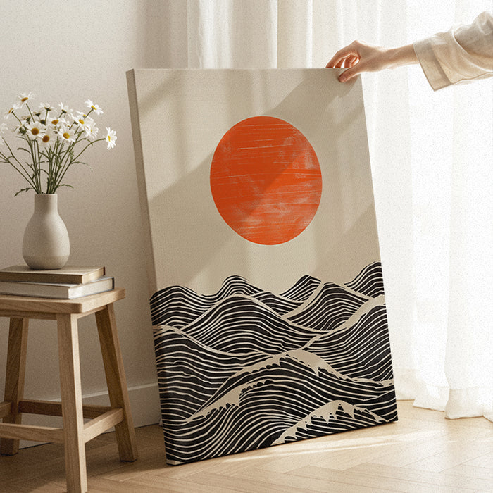The Sun Waits Canvas