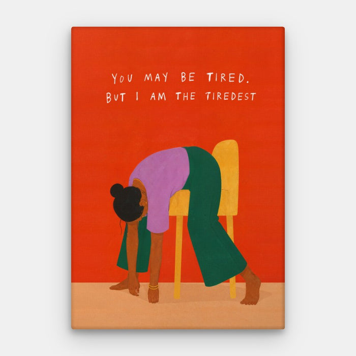 The Tiredest Canvas — Canvas Vertical #01