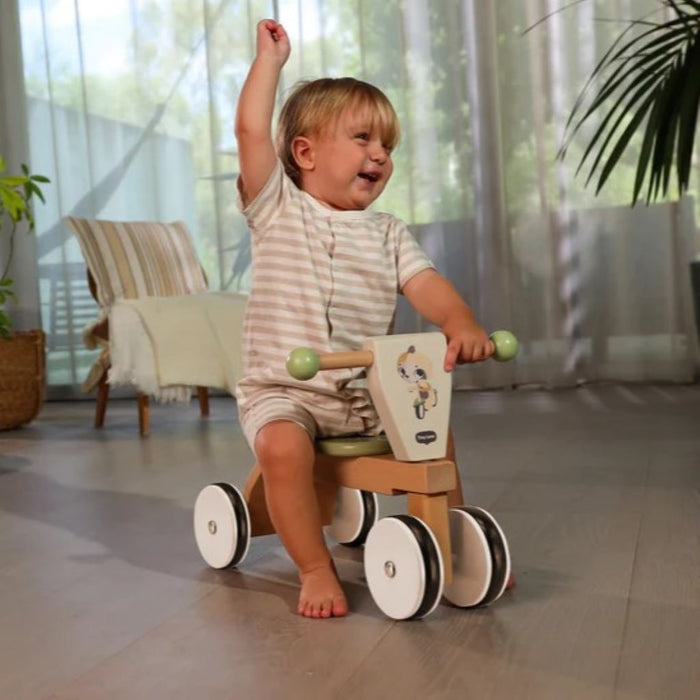 TINY LOVE BOHO CHIC WOODEN RIDE-ON TRIKE