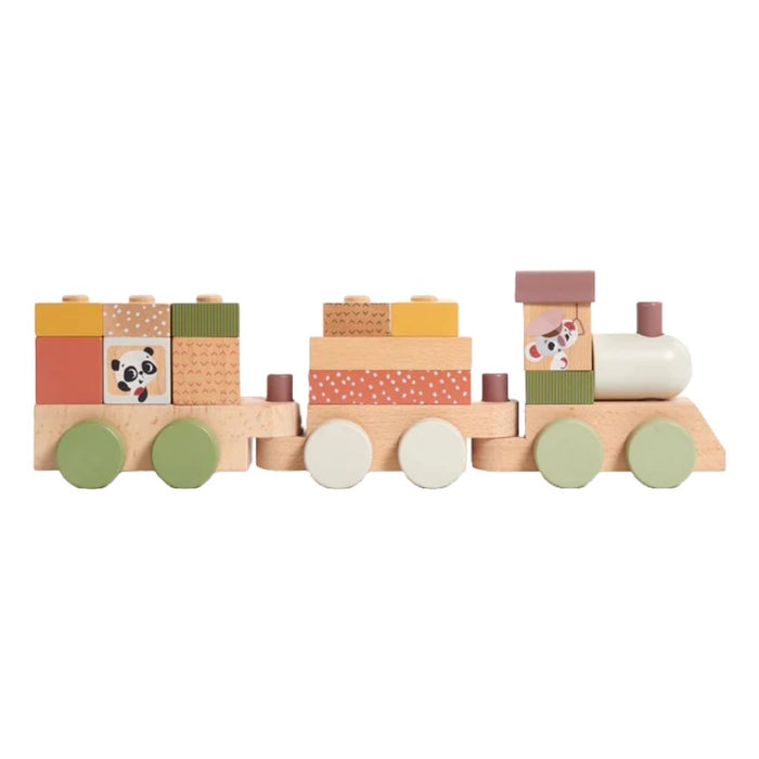 TINY LOVE BOHO CHIC WOODEN STACKING TRAIN