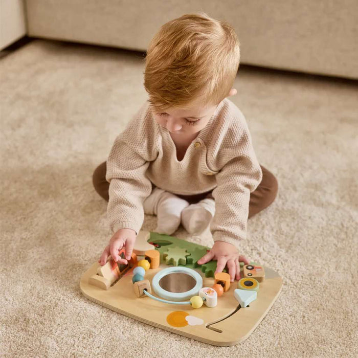 TINY LOVE FARMERS FUNDAY WOODEN BUSY BOARD