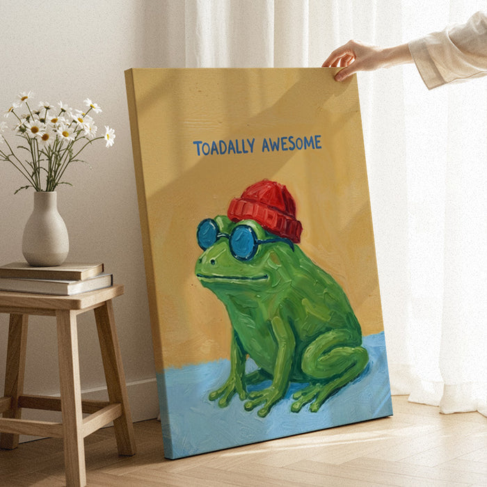 Toadally Awesome Canvas