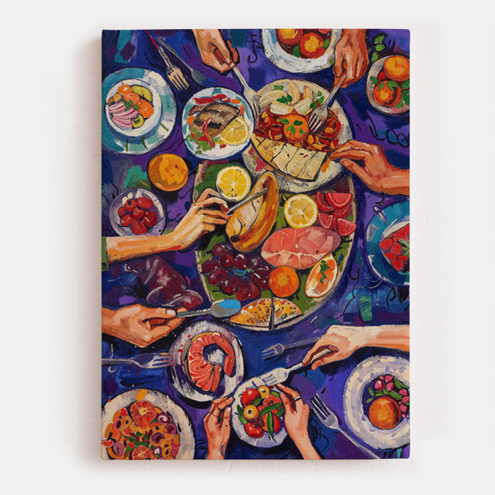 Together Tastes Better Canvas