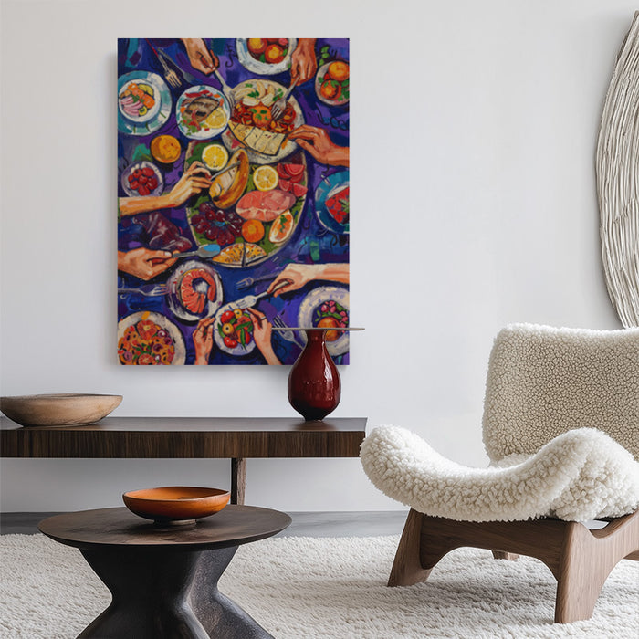 Together Tastes Better Canvas