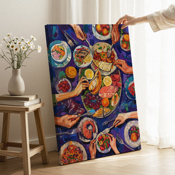 Together Tastes Better Canvas