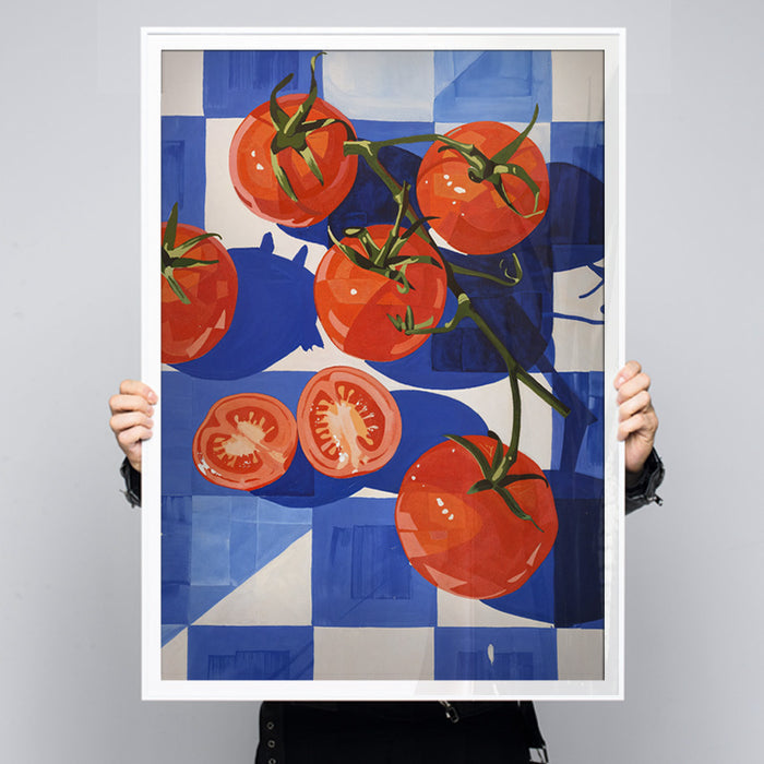 Tomatoes In Blue