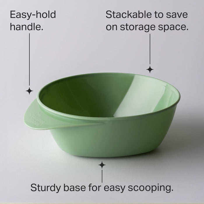 TOMMEE TIPPEE TRAVEL FEEDING BOWLS WITH LID & SPOON