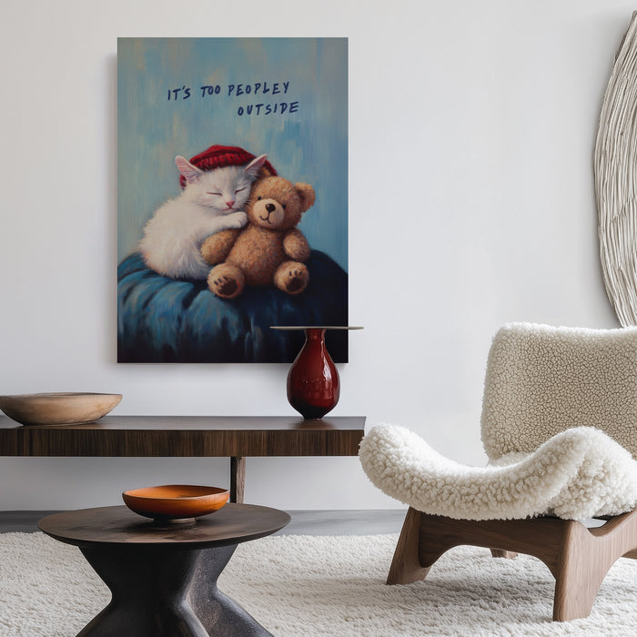 Too Peopley Canvas