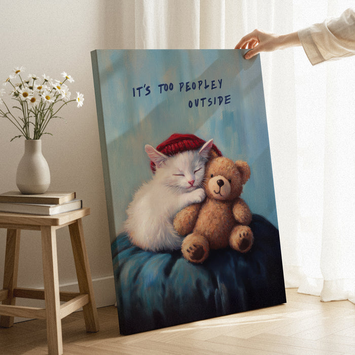 Too Peopley Canvas