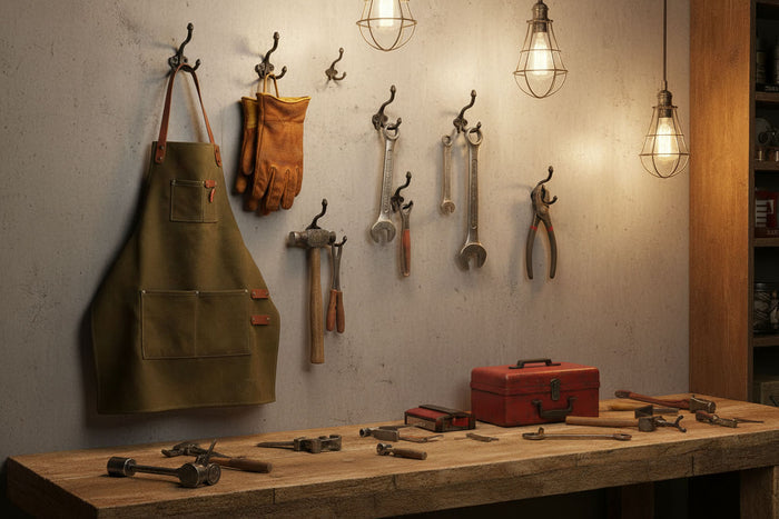 Small iron hook very useful in a workshop - Paxton Hardware