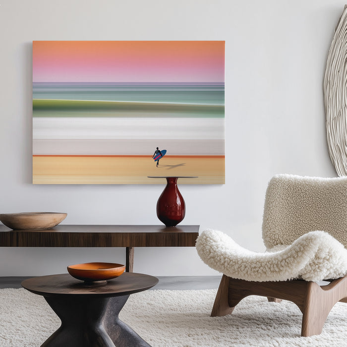Tropic Lines Canvas