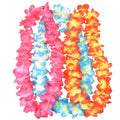 Tropical Summer Flowers Fabric Lei, 22-Inch,  3-Piece