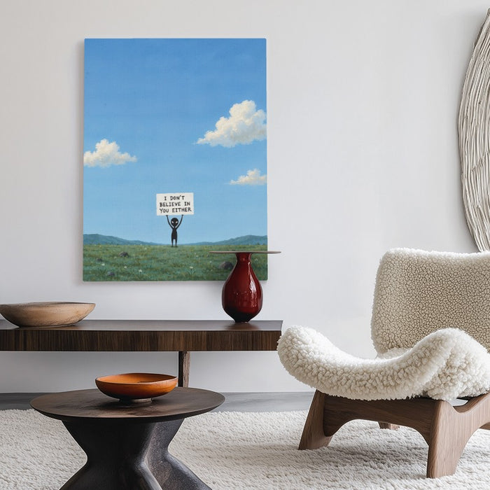 Trust Issues Canvas — Canvas Vertical #02
