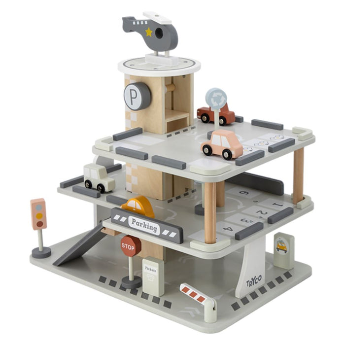 TRYCO WOODEN PARKING GARAGE