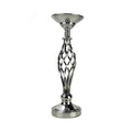 Twisted Candle Holder Metal Centerpiece, 17-3/4-Inch, Gold