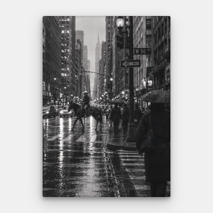 Urban Cowboy Canvas — Canvas Vertical #01