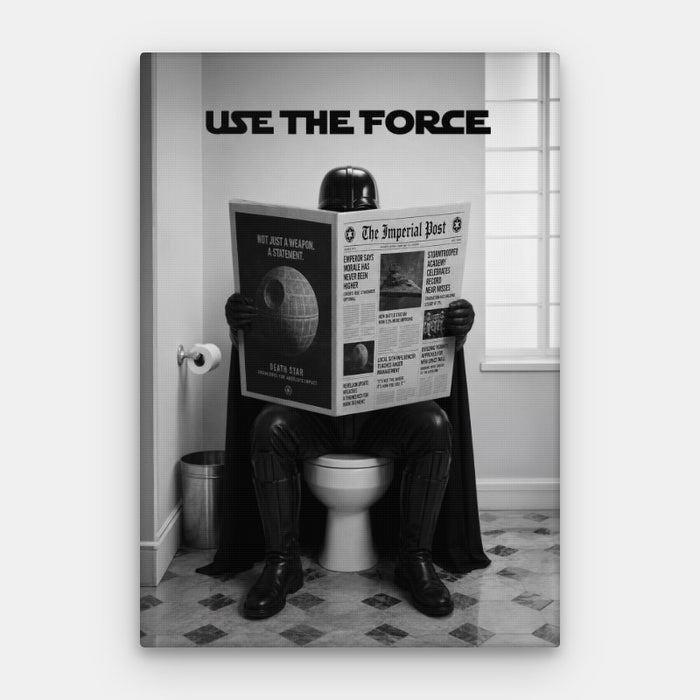 Use The Force Canvas — Canvas Vertical #01