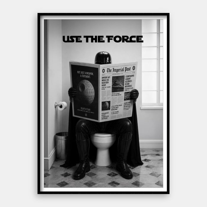 Use The Force — Art Print Vertical #01
