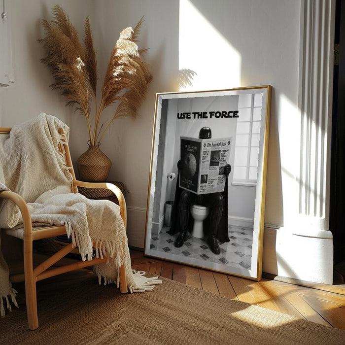 Use The Force — Art Print Vertical #02